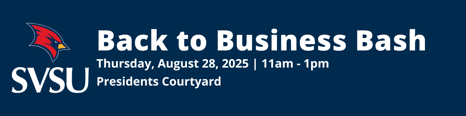 Back to Business Bash Thurs Aug 28, 2025